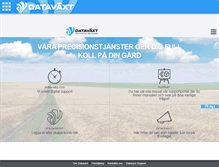 Tablet Screenshot of datavaxt.se